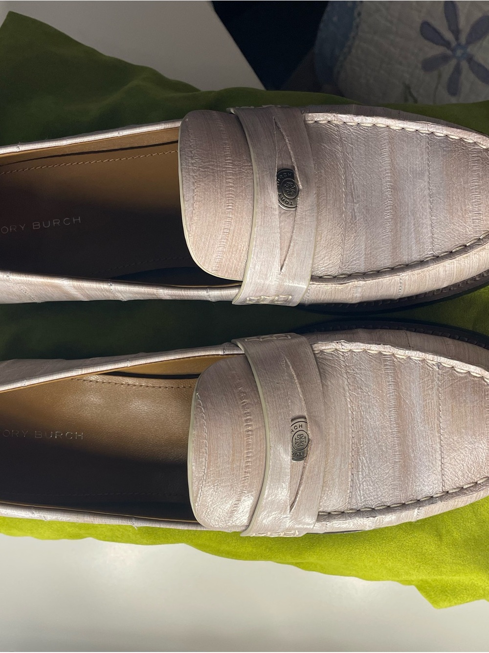 Tory Burch Women’s Leather Penny Loafers